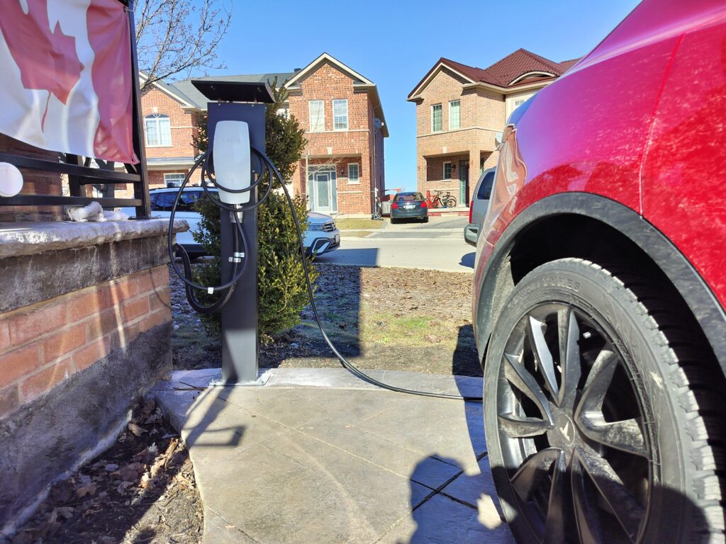 EV charger installation Milton Ontario by Urban Grid Contractors