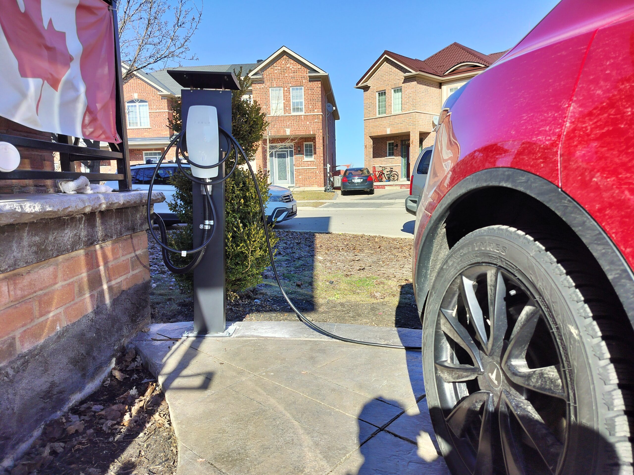 EV charger installation Milton Ontario by Urban Grid Contractors